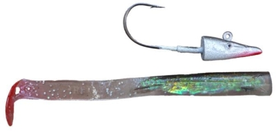 Red Gill Silver Pearl V8 Jig Series Комплект Силикон + Джиг глава