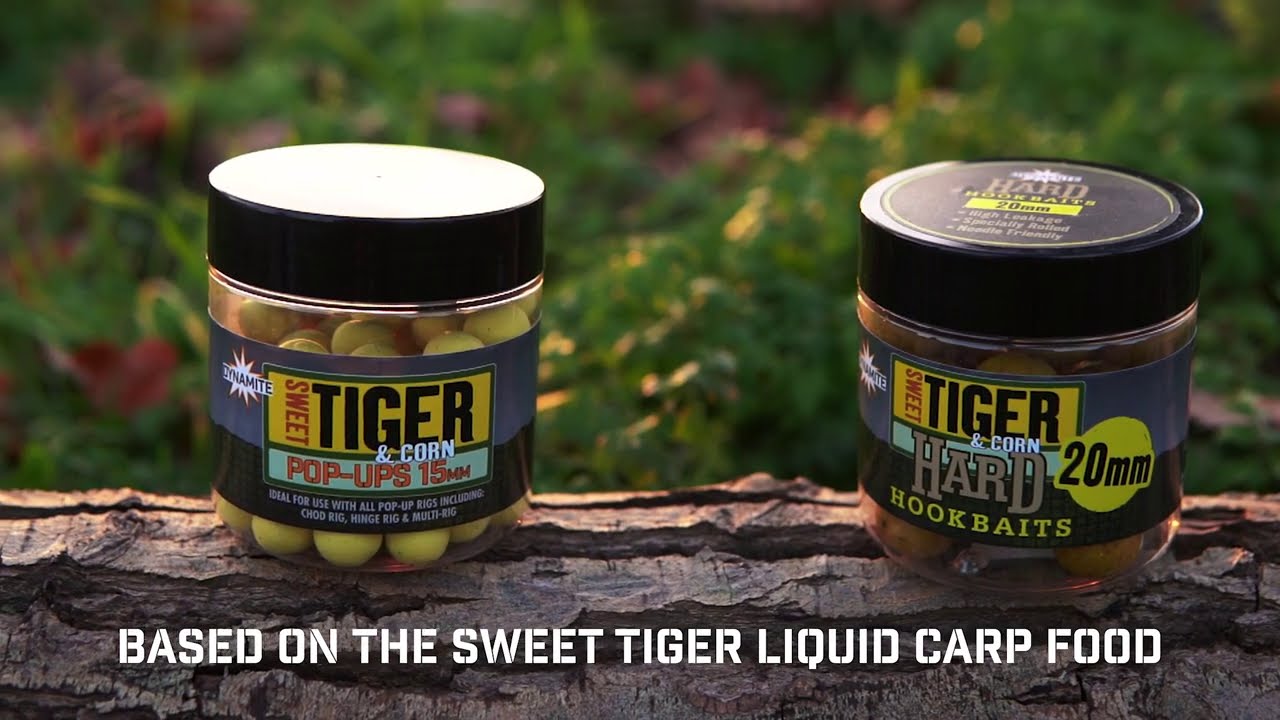 Dynamite Baits Sweet Tiger & Corn Wafters Плуващи топчета