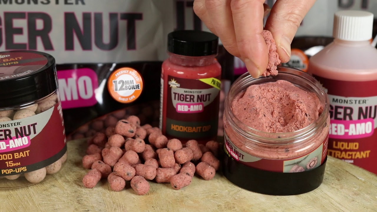 Dynamite Baits Monster Tiger Nut Red Amo Boilies Топчета 