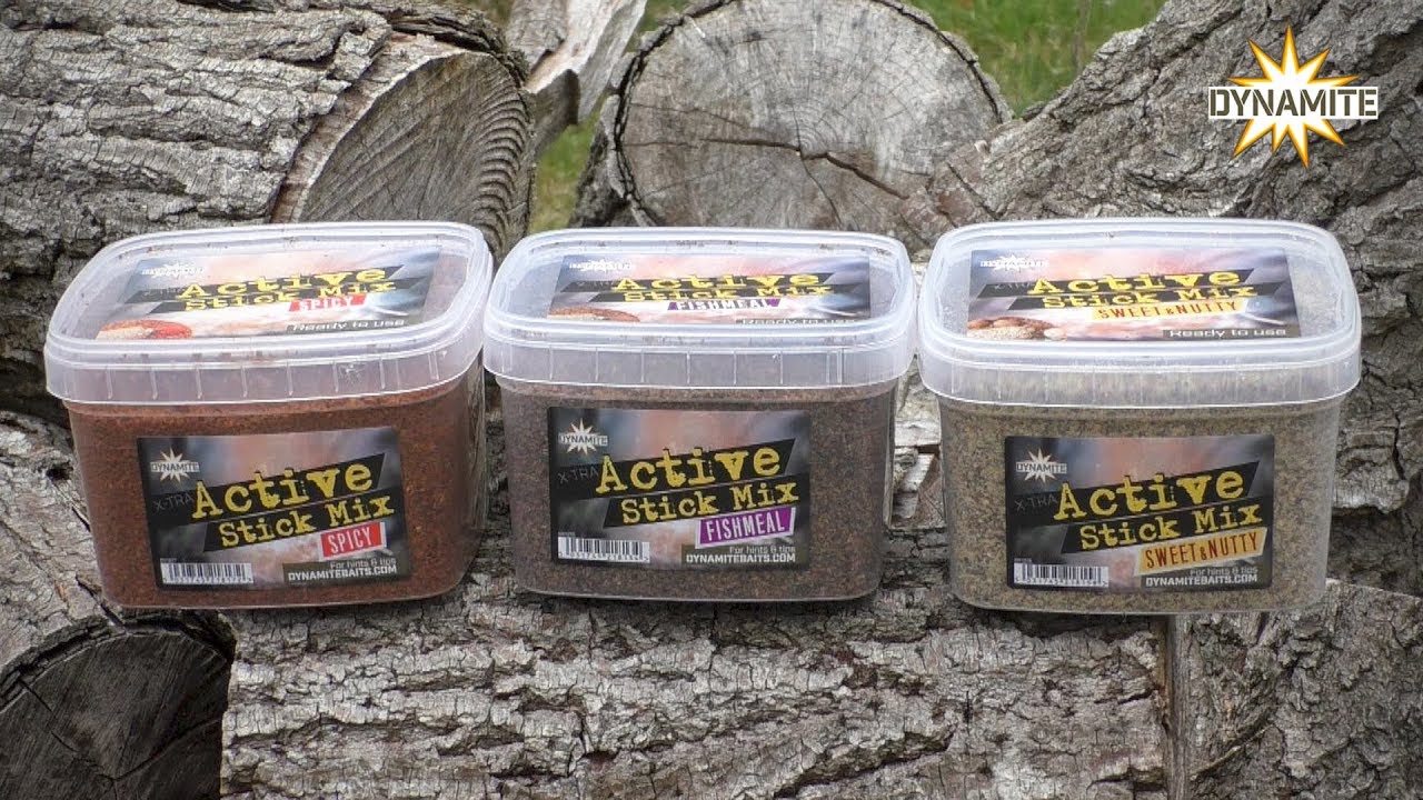 Dynamite Baits Xtra Active Stick Mix Spicy Готов стик микс