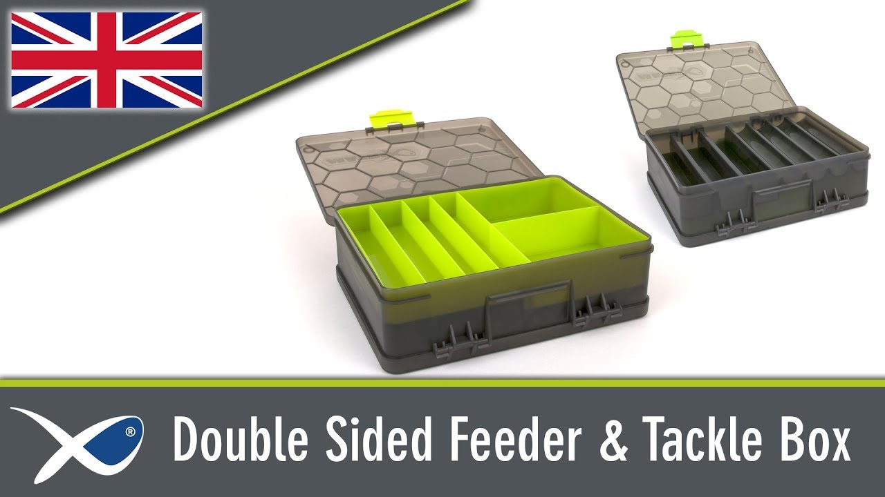 Matrix Double Sided Feeder &amp; Tackle Box Кутия