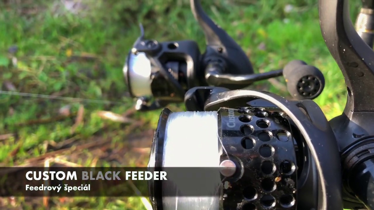 Okuma Custom Black Feeder