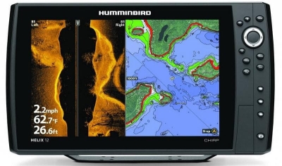 Humminbird Helix 12 Chirp SI GPS Сонар
