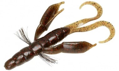 Bait Breath BYS Craw Portly Силиконова примамка 153B Green Pumpkin/Red-Seed