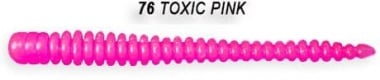 Crazy Fish CRUEL LEECH 5.5см Силиконова примамка 76 Toxic Pink