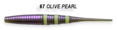 Crazy Fish POLARIS 10см Силиконова примамка 67 Olive Pearl