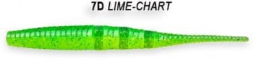 Crazy Fish POLARIS 10см Силиконова примамка 07D Lime-Chart