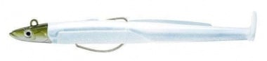 Fiiish Black Eel №3 Simple Combo 15cm, 40g Комплект силикони Cloudy White