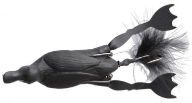 Savage Gear 3D Hollow Duckling weedless Пате-жаба воблер Black 15g