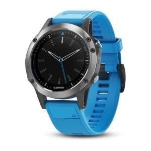 Garmin Quatix® 5 GPS часовник за вода Със силиконова каишка