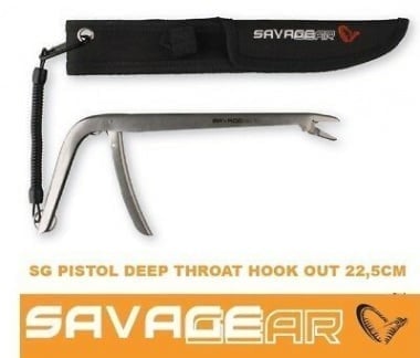 Savage Gear Pistol DeepThroat Hookout 22.5cm Кукоизваждач