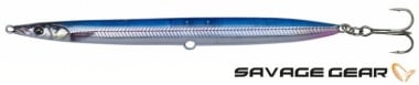 Savage Gear Sandeel Pencil 90 Пенсил воблер Blue Silver UV