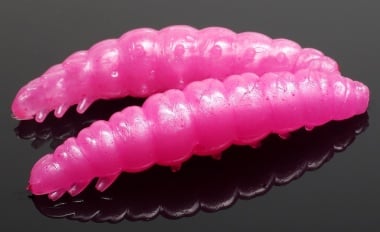 Libra Lures LARVA 45 Силиконова примамка ларва 018 Pink Pearl (вкус Рак)