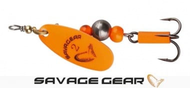 Savage Gear Caviar Spinner #4 14гр. Блесна 06-Flou Orange