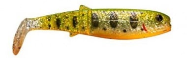 Savage Gear Cannibal Paddletail 15 см. Силиконова примамка Olive Smolt UV