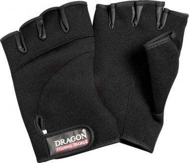 Dragon Ръкавици неопрен с пет пръста черни 01-008