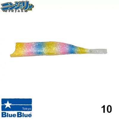 Blue Blue NINJARI Worm Туистер за море #10 S