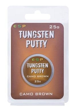 ESP Tungsten Putty Choddy Silt 25g Меко олово Camo brown