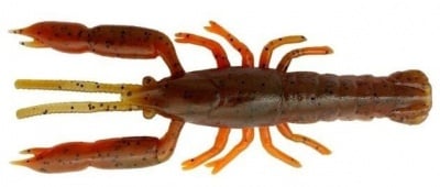 Savage Gear 3D Crayfish Rattling 1.6g Силиконова примамка Brown Orange