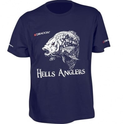Dragon Hells Anglers Carp T-shirt Тениска Шаран