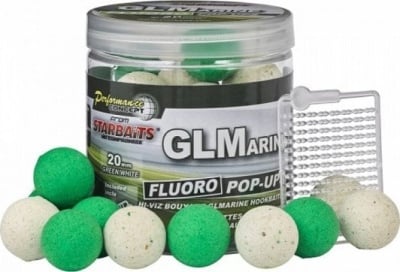 Starbaits Pop Up Fluoro 10mm 60g Флуоресцентни плуващи топчета GL Marine