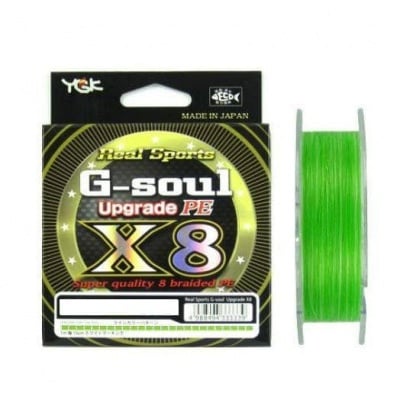 YGK PE Line Real Sports G-soul X8 Upgrade 200 m Плетено влакно 0.330mm | PE 4.0