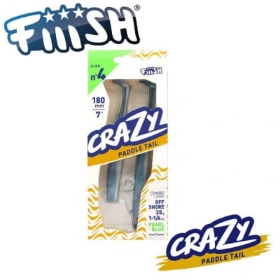 Fiiish Crazy Paddle Tail 180 Combo
