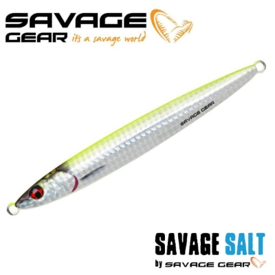 SG 3D Slim Jig Minnow 12.5cm 60g Fastsinking Glow Yellow