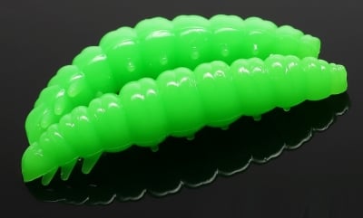 Libra Lures LARVA 30 Силиконова примамка ларва 026 Hot apple limited edition (вкус Чесън)