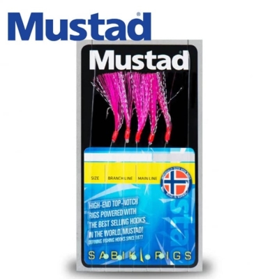 Mustad Fluo Pink Flasher #4