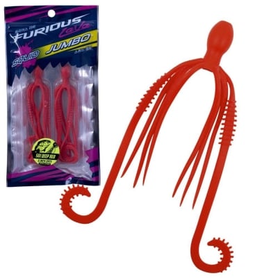 NS Black Hole Furious Lava Squid Jumbo 15cm