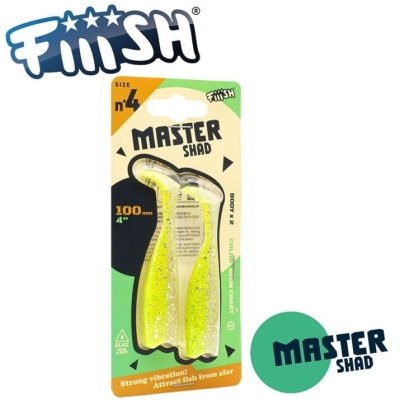 Fiiish Master Shad No4 - 10cm Силиконова примамка тела