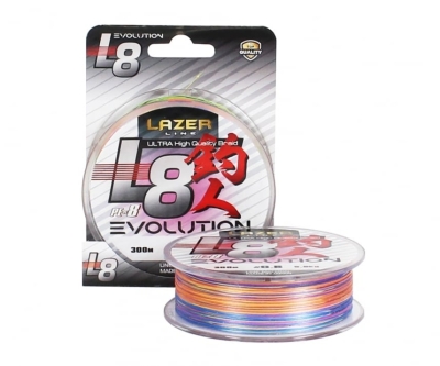 Lazer PE L8 Evolution Multicolour 300m