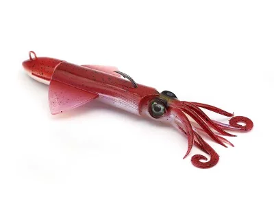Силиконова примамка JLC Xipi Evo Combo 140mm 120g #1 Red Glow