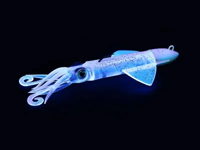 Силиконова примамка JLC Xipi Evo Combo 100mm 25g #3 Blue Glow