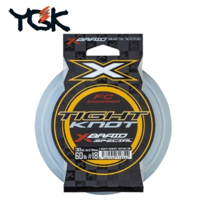 YGK X-Braid FC Absorber Tight Knot 30m