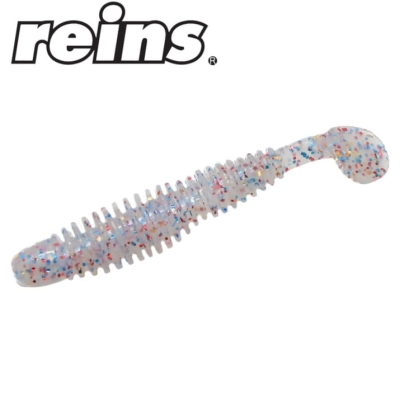 Reins Bubbling Shad 3.0 - 437 Super Glitter UV Shad 8pcs
