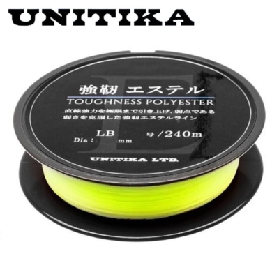 Unitika Tough Ester 240m Yellow