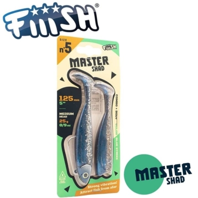 Fiiish Master Shad No5 Combo - 12.5cm, 25g