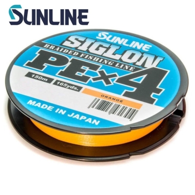 Sunline Siglon PE X4 Orange 150m Плетено влакно