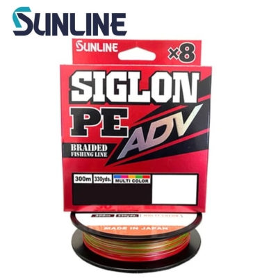 Sunline Siglon PE ADV X8 Multi Color 300m Плетено влакно