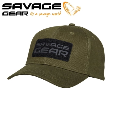 Savage Gear Badge Baseball Cap Green Шапка