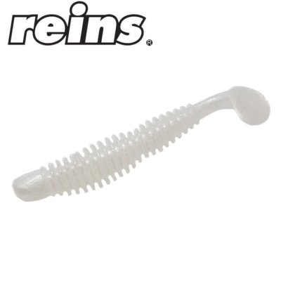 Reins Bubbling Shad 3.0 - 014 Pearl White 8pcs