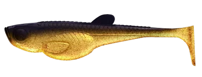 EMBRION SHAD 5" (12.5см.) 009 - GOLD - NO SCENT