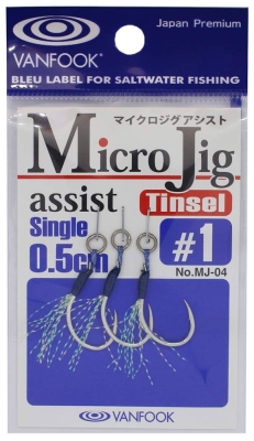 VANFOOK MJ Micro Jig Асист куки MJ-04 #1