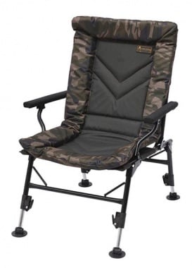 ProLogic Avenger Comfort Camo Chair W/Armrests & Covers Стол с подлакътници