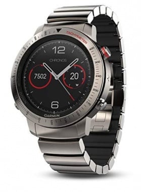 Garmin Fēnix® Chronos Смарт часовник Титаниев с титаниева каишка