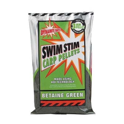 Dynamite Baits Swim Stim Betaine Green Пелети 6.0 mm