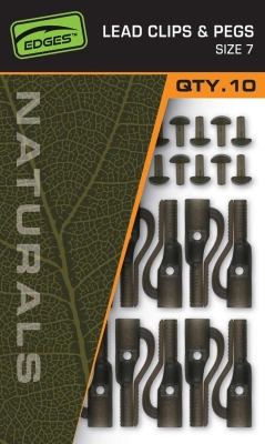 Fox Naturals Lead Clips & Pegs Комплект за монтаж 