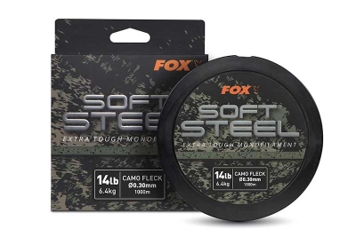 Fox Soft Steel Fleck Camo Mono Монофилно влакно 